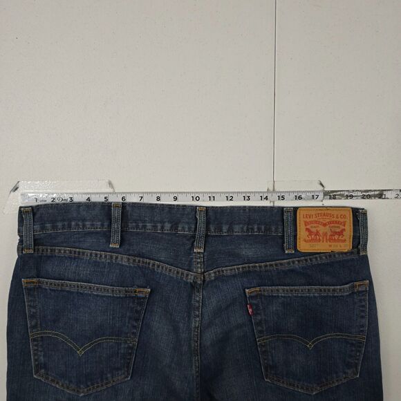 Levi's 527 Bootcut Jeans Dark Wash W38 L30 Denim Pants 4391 - Picture 5 of 12
